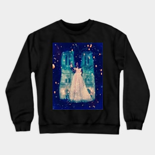 Notre Dame Angel Cathedral "Our Lady" Homage Crewneck Sweatshirt